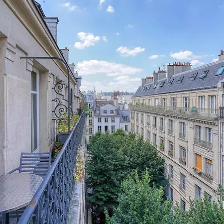 Charmant Duplex Avec Balcon - Quartier Du Marais - 191c Appartamento *